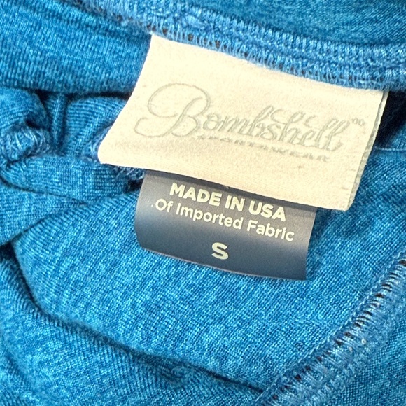 Bombshell Sportswear Blue Track Jogger Pants S - Picture 10 of 10